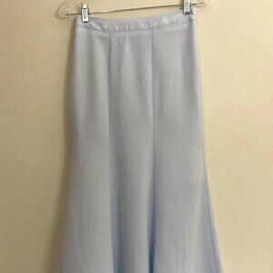 Light Blue High-Waisted Flared Maxi Skirt  - XS - For a good cause!